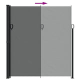 Retractable Side Awning Anthracite 220x500 cm