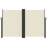 Retractable Side Awning Cream 160x600 cm