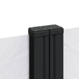 Retractable Side Awning White 180x600 cm