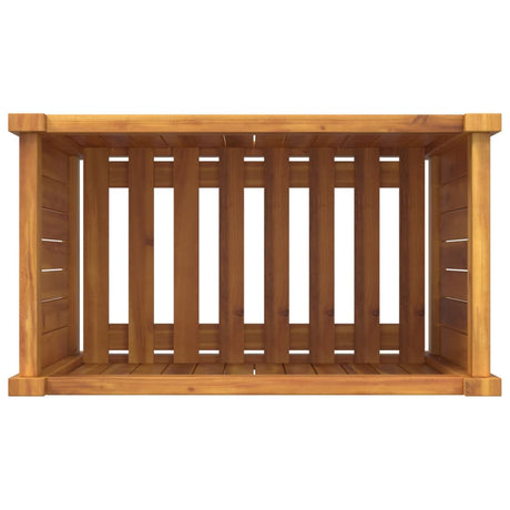 Garden Planter With Liner Solid Wood Acacia