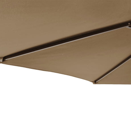 Garden Parasol With Steel Pole 225X225X212 Cm