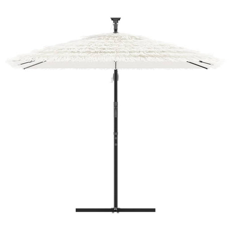 Garden Parasol With Steel Pole