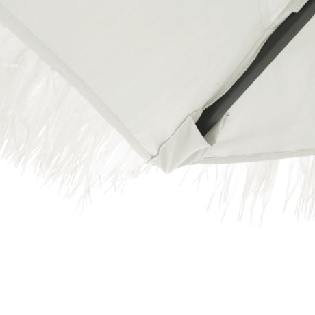 Garden Parasol With Steel Pole