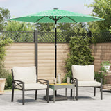 Garden Parasol With Steel Pole