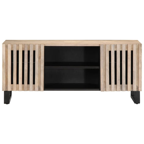 Tv Cabinet 105X34X46 Cm Solid Wood Mango