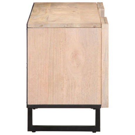 Tv Cabinet 105X34X46 Cm Solid Wood Mango