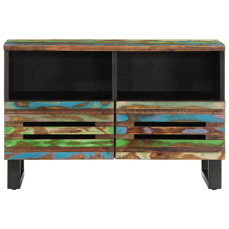 Tv Cabinet 70X34X46 Cm Solid Wood Acacia