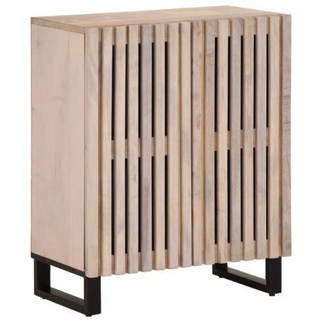 Sideboard 60X34X75 Cm Solid Wood Acacia