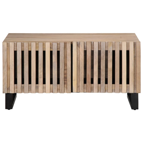 Coffee Table 80X51X40 Cm Solid Wood Mango