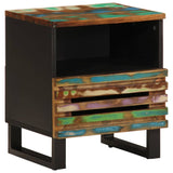 Bedside Cabinet 40X33X46 Cm Solid Wood Acacia