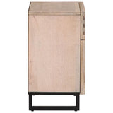 Bedside Cabinet 50X34X60 Cm Solid Wood Mango