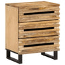 Bedside Cabinet 50X34X62 Cm Solid Wood Mango