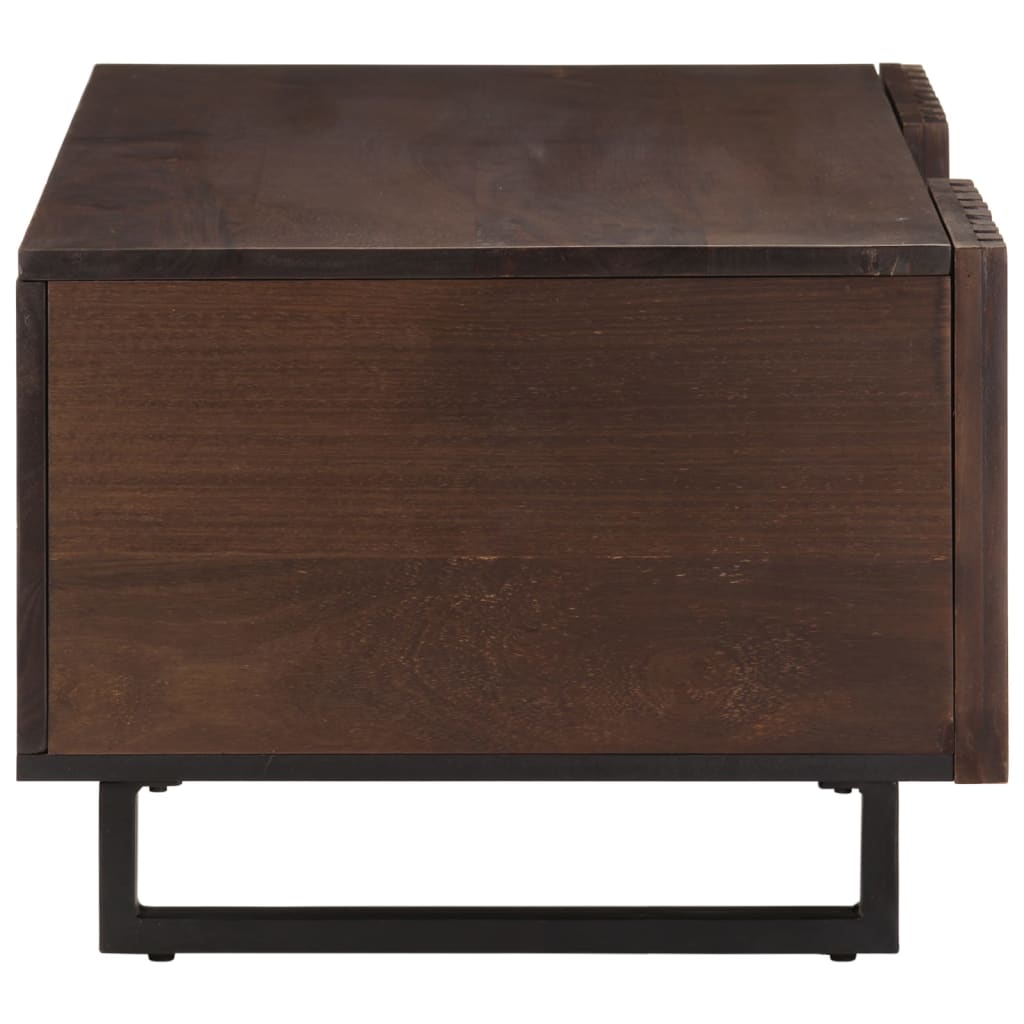 Coffee Table 100X55X40 Cm Solid Wood Mango