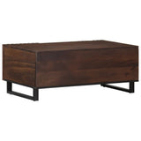 Coffee Table 100X55X40 Cm Solid Wood Mango