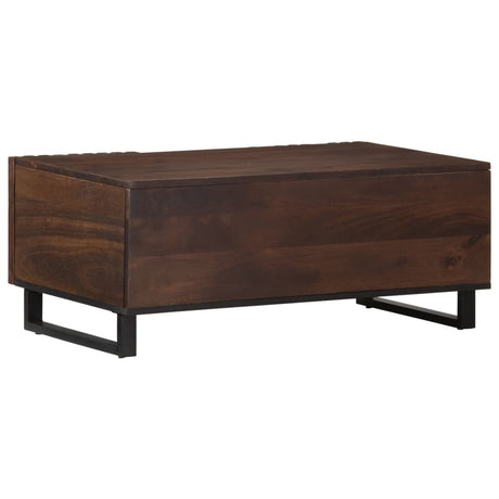 Coffee Table 100X55X40 Cm Solid Wood Mango