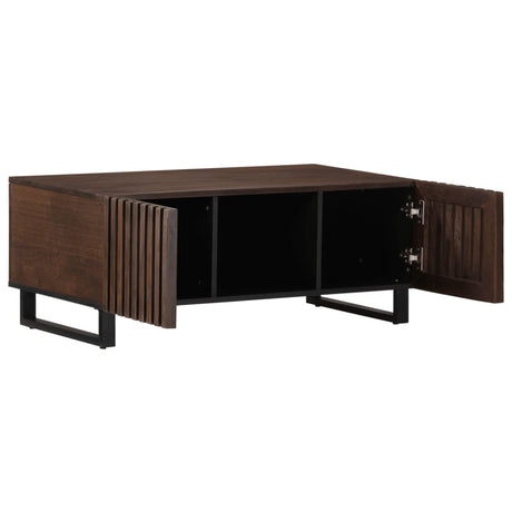 Coffee Table 100X55X40 Cm Solid Wood Mango