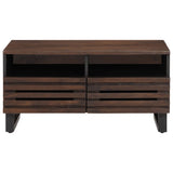 Coffee Table Brown 80X55X40 Cm Solid Wood Mango