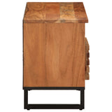 Tv Cabinet 100X34X46 Cm Solid Wood Acacia
