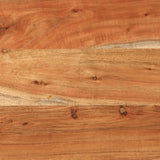 Bathroom Wall Cabinet 38X34X48 Cm Solid Wood Acacia