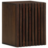 Bathroom Wall Cabinet 38X34X48 Cm Solid Wood Acacia