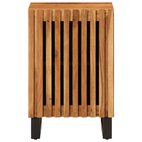 Bathroom Cabinet 38X34X58 Cm Solid Wood Acacia