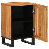 Bathroom Cabinet 38X34X58 Cm Solid Wood Acacia
