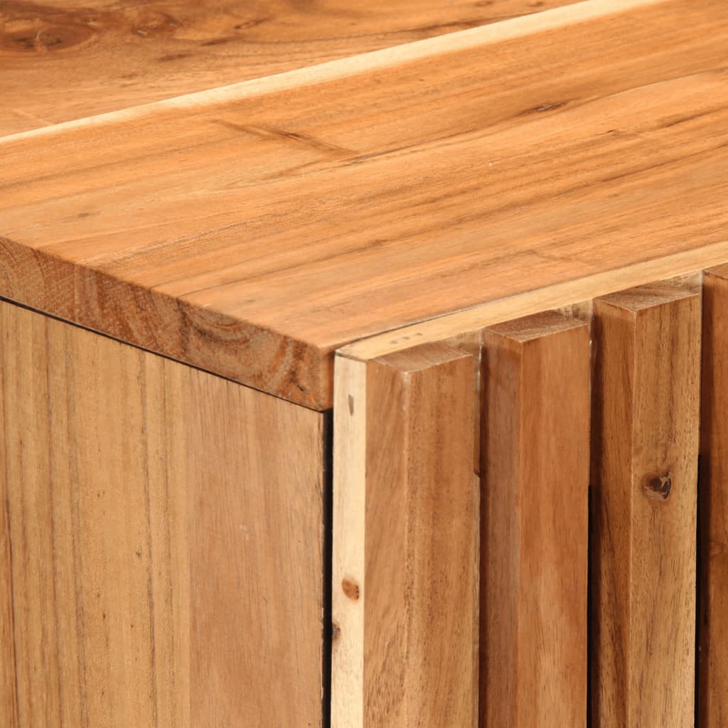 Bathroom Cabinet 38X34X58 Cm Solid Wood Acacia