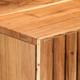 Bathroom Cabinet 38X34X58 Cm Solid Wood Acacia