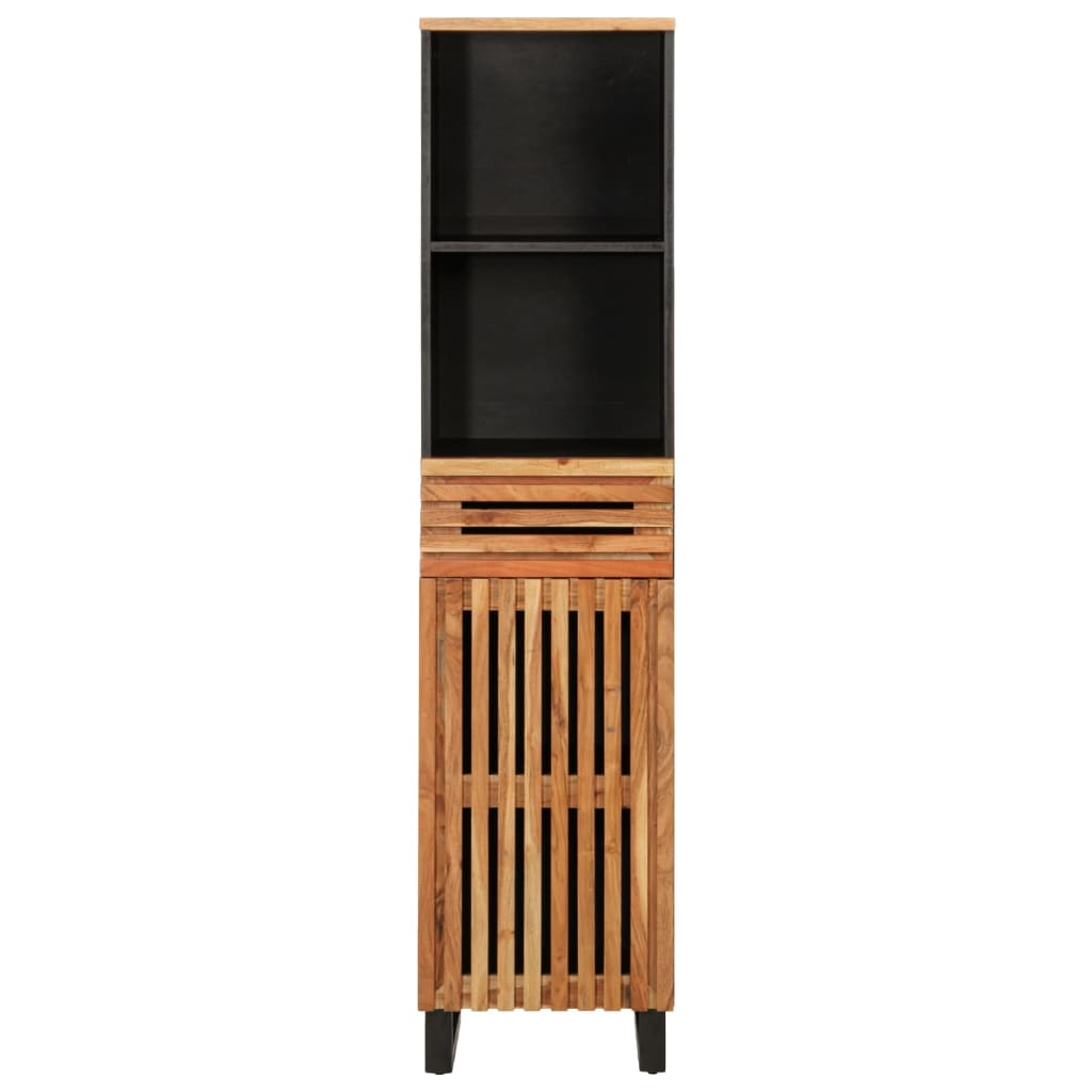 Sideboard 38x34x160 cm Solid Wood Acacia