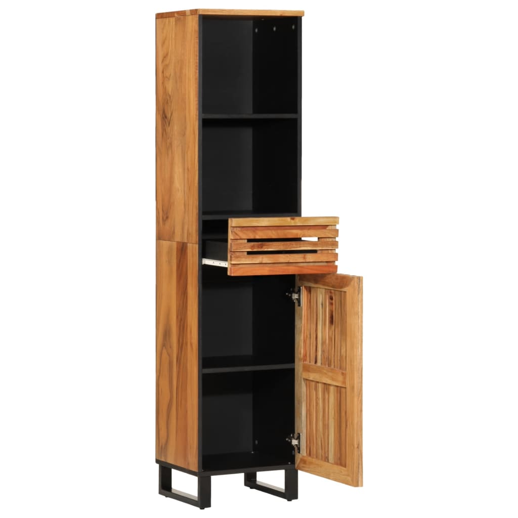 Sideboard 38x34x160 cm Solid Wood Acacia