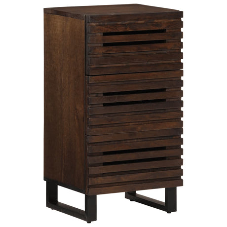 Sideboard 40X34X75 Cm Solid Wood Mango