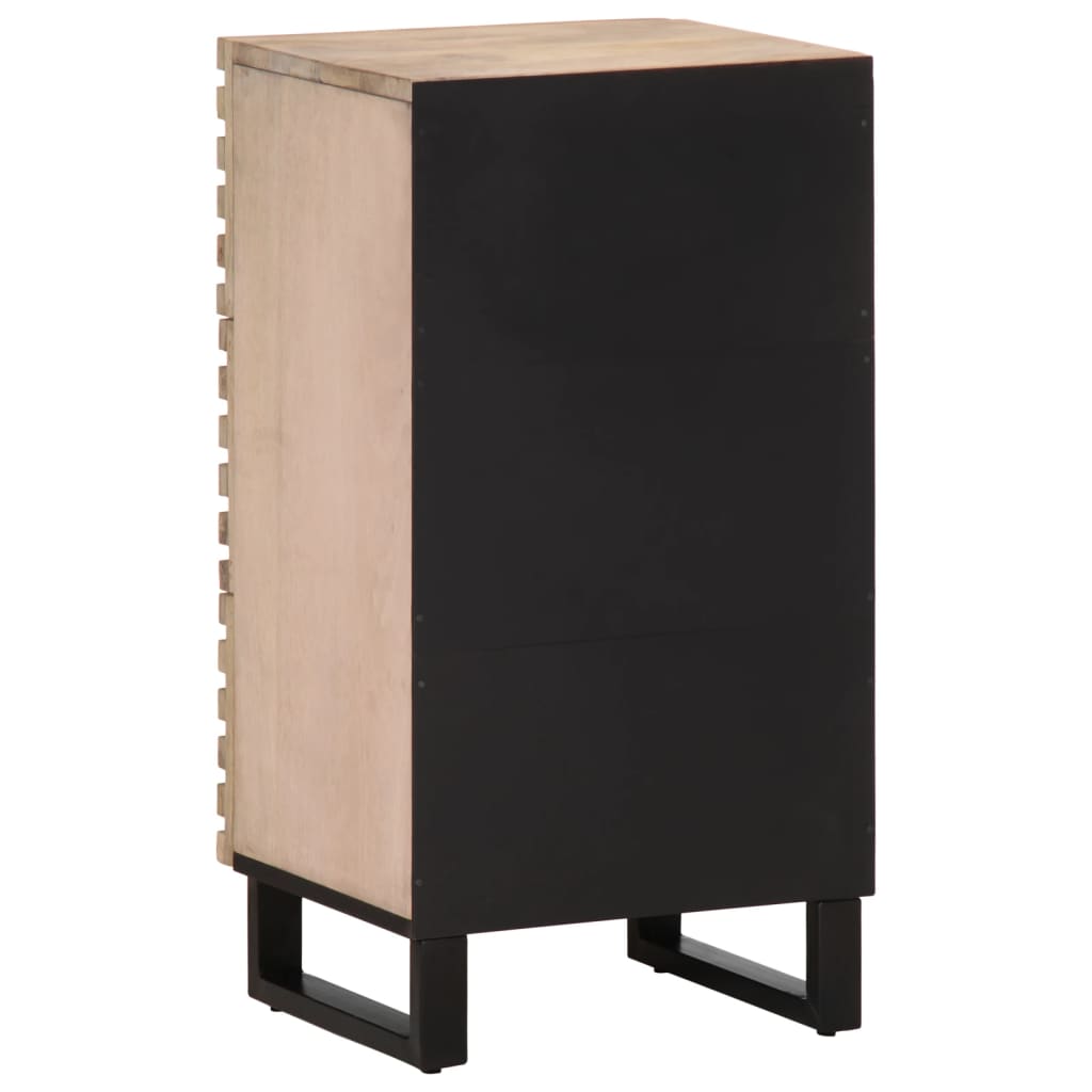 Sideboard 40X34X75 Cm Solid Wood Mango