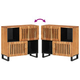 Sideboard 80X34X75 Cm Solid Wood Acacia