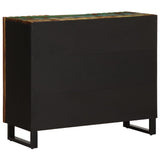 Sideboard 90X34X75 Cm Solid Wood Acacia