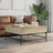 Coffee Table 95X95X45 Cm Engineered Wood And Metal