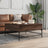 Coffee Table 95X95X45 Cm Engineered Wood And Metal
