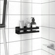 Shower Shelf Matt Black Brushed 304 Stainless Steel