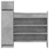 Shoe Cabinet 100.5X28X100 Cm Engineered Wood