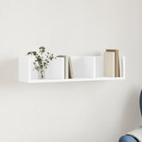Wall Cabinets 2 Pcs 75X18X16.5 Cm Engineered Wood