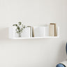 Wall Cabinets 2 Pcs 75X18X16.5 Cm Engineered Wood