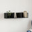Wall Cabinets 2 Pcs 75X18X16.5 Cm Engineered Wood