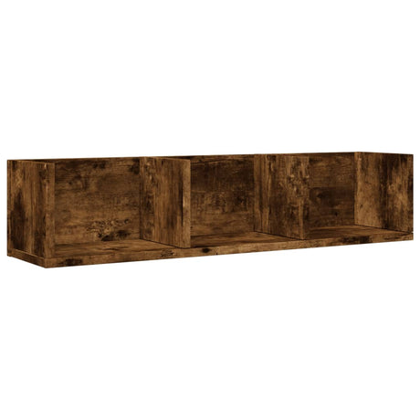 Wall Cabinets 2 Pcs 75X18X16.5 Cm Engineered Wood