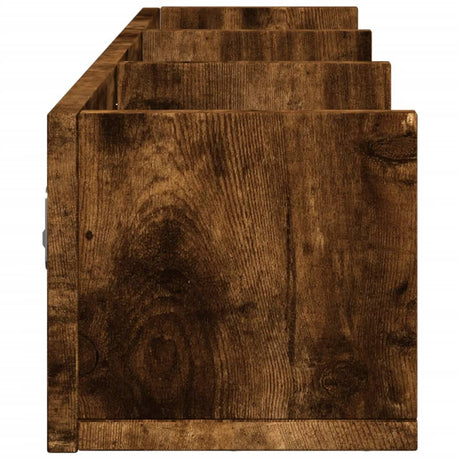 Wall Cabinets 2 Pcs 75X18X16.5 Cm Engineered Wood