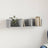 Wall Cabinets 2 Pcs 75X18X16.5 Cm Engineered Wood