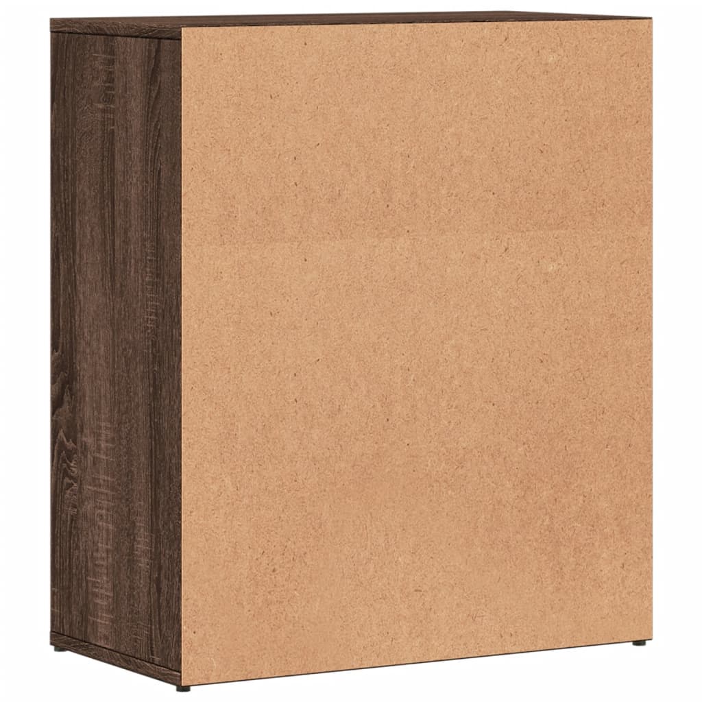 Sideboard Brown Oak 60x31x70 cm Engineered Wood