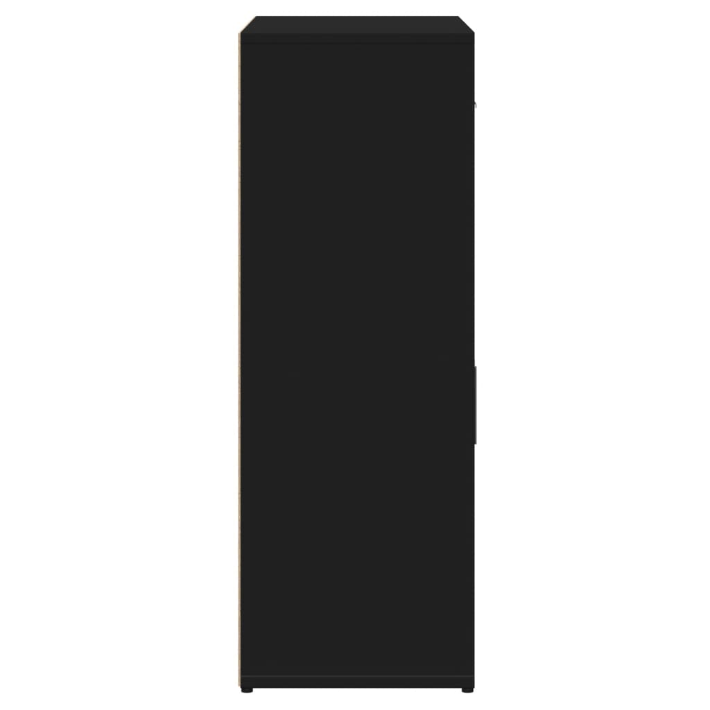 Sideboard Black 60X30X84 Cm Engineered Wood
