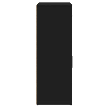 Sideboard Black 60X30X84 Cm Engineered Wood