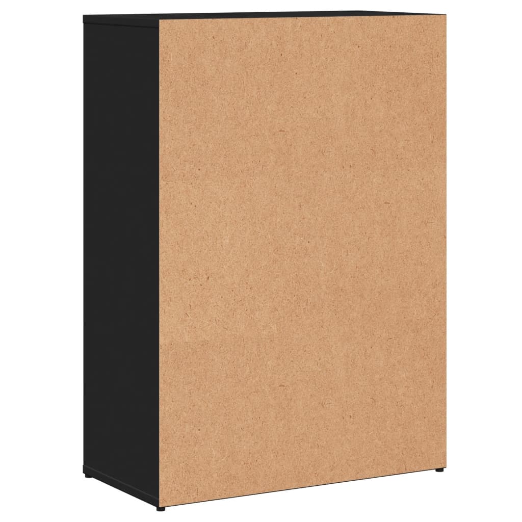Sideboard Black 60X30X84 Cm Engineered Wood