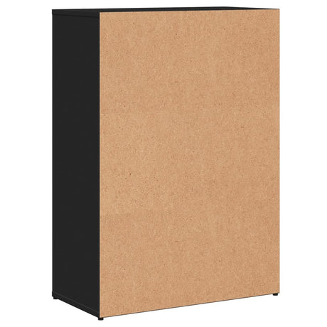 Sideboard Black 60X30X84 Cm Engineered Wood