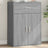 Sideboard Black 60X30X84 Cm Engineered Wood